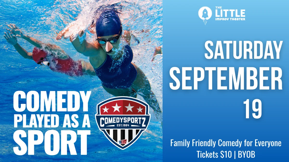 7:30 PM Saturday September 19th - ComedySportz Main Event